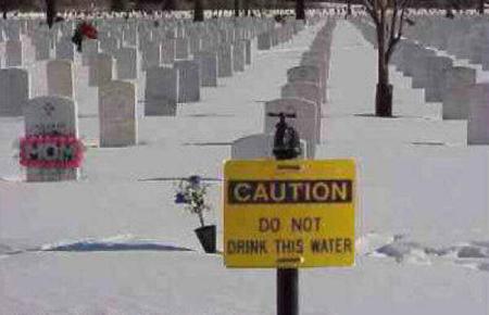 CAUTION Donot drink this water